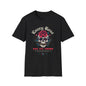 Skull & Rose T-Shirt — "Every Rose Has Its Thorn" Gothic Rock Tee