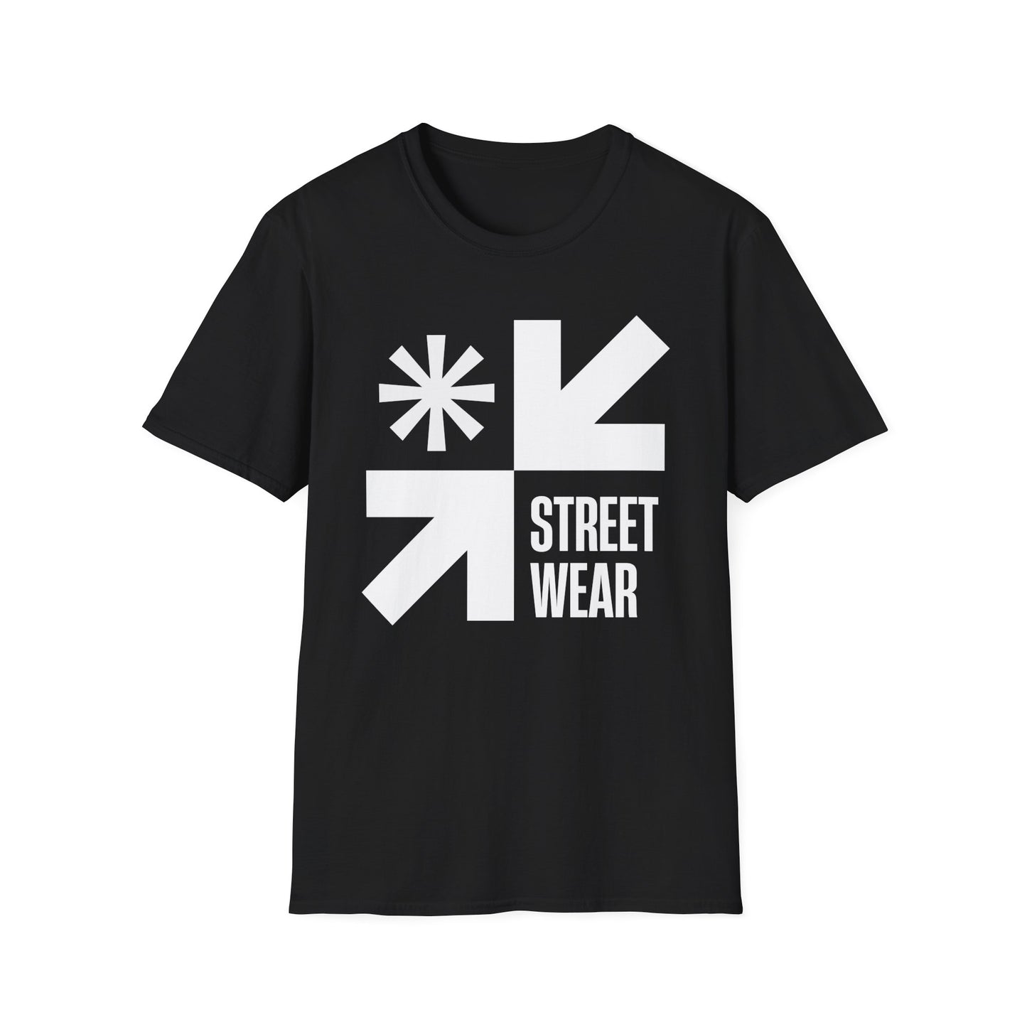 Streetwear Logo T-Shirt — Bold Graphic "STREET WEAR" Tee