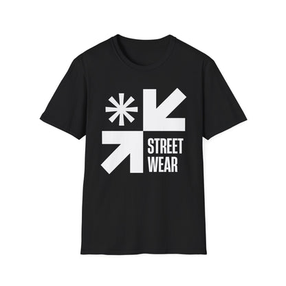 Streetwear Logo T-Shirt — Bold Graphic "STREET WEAR" Tee