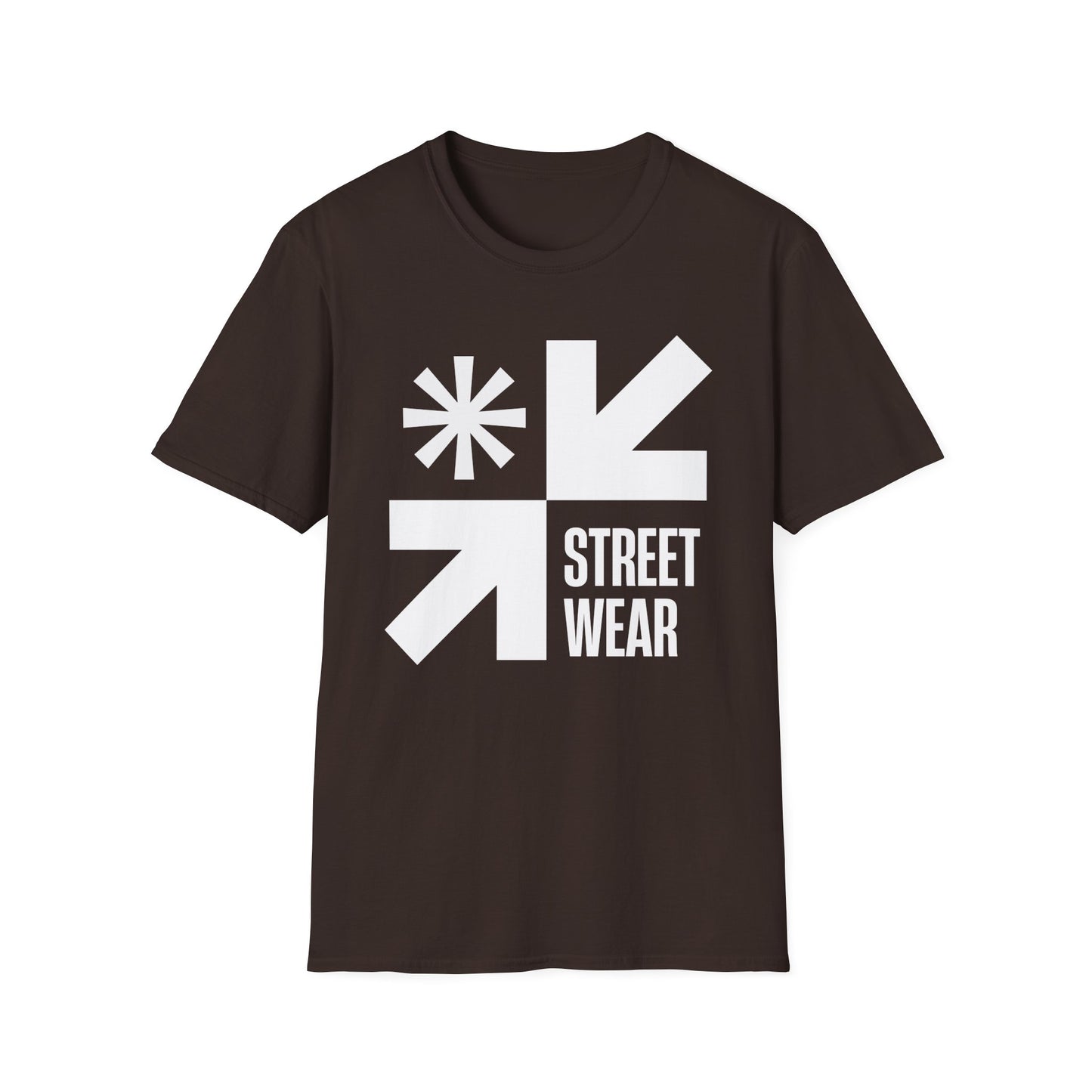 Streetwear Logo T-Shirt — Bold Graphic "STREET WEAR" Tee