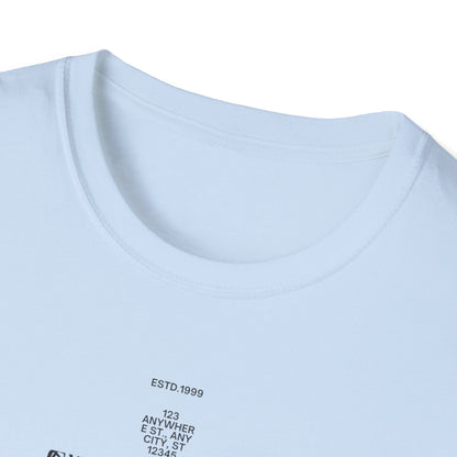 Studio Shodwe Graphic T‑Shirt — Minimal Topographic Design