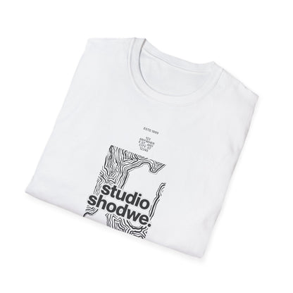 Studio Shodwe Graphic T‑Shirt — Minimal Topographic Design
