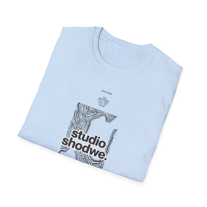 Studio Shodwe Graphic T‑Shirt — Minimal Topographic Design