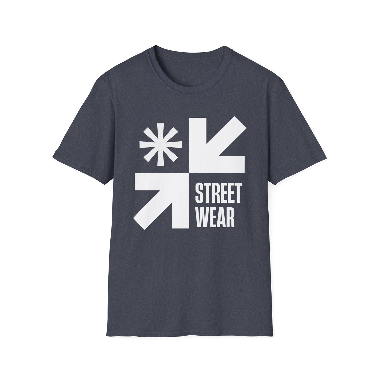 Streetwear Logo T-Shirt — Bold Graphic "STREET WEAR" Tee