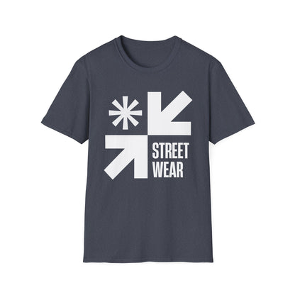 Streetwear Logo T-Shirt — Bold Graphic "STREET WEAR" Tee