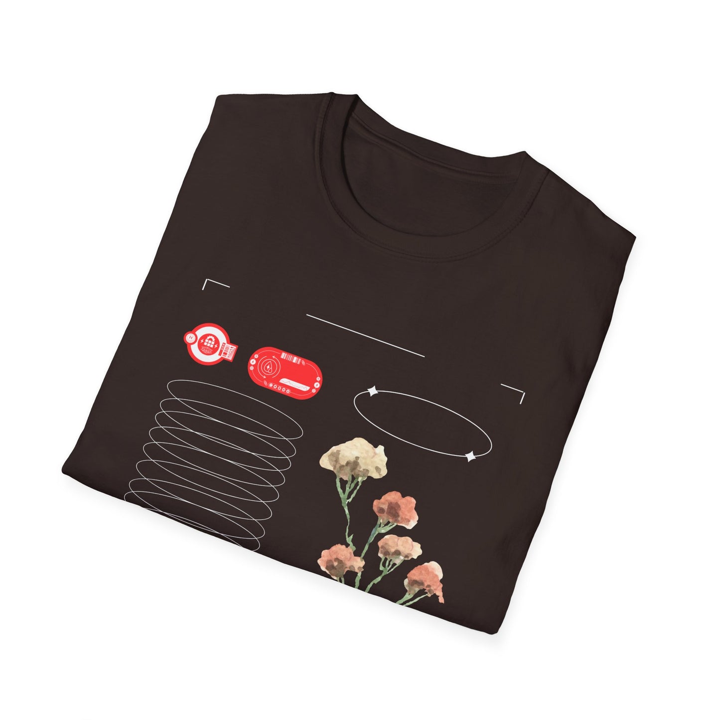 Urban Streetwear Floral Tee — "Urban Street Wear" Graphic T-Shirt