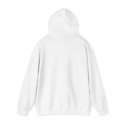 Minimal White Hoodie — Classic Unisex Heavy Blend Hooded Sweatshirt