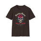 Skull & Rose T-Shirt — "Every Rose Has Its Thorn" Gothic Rock Tee