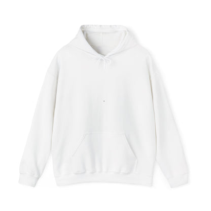 Minimal White Hoodie — Classic Unisex Heavy Blend Hooded Sweatshirt
