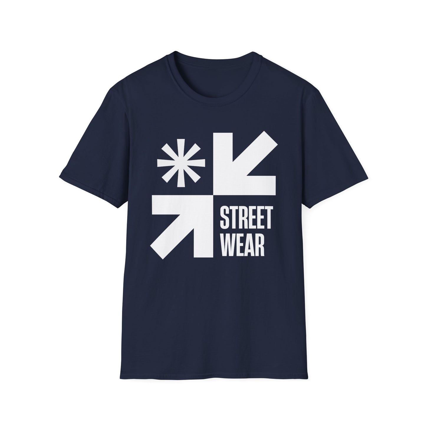 Streetwear Logo T-Shirt — Bold Graphic "STREET WEAR" Tee