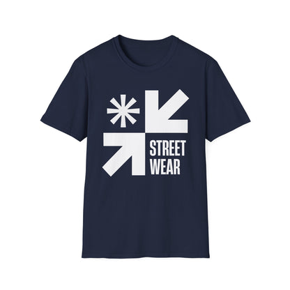 Streetwear Logo T-Shirt — Bold Graphic "STREET WEAR" Tee